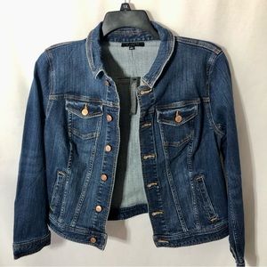 Talbots NWT Denim Jacket sz Large Petite